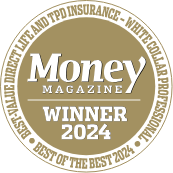  Money Magazine Best value direct life and TPD insurance, white collar professionals 