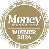  Money Magazine Best value direct life and TPD insurance, white collar professionals 