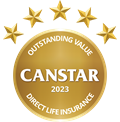 CANSTAR Award 2023 - Outstanding Value Direct Life Insurance